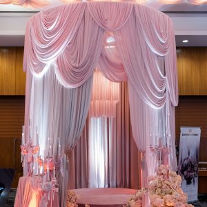 Blush Circular Canopy